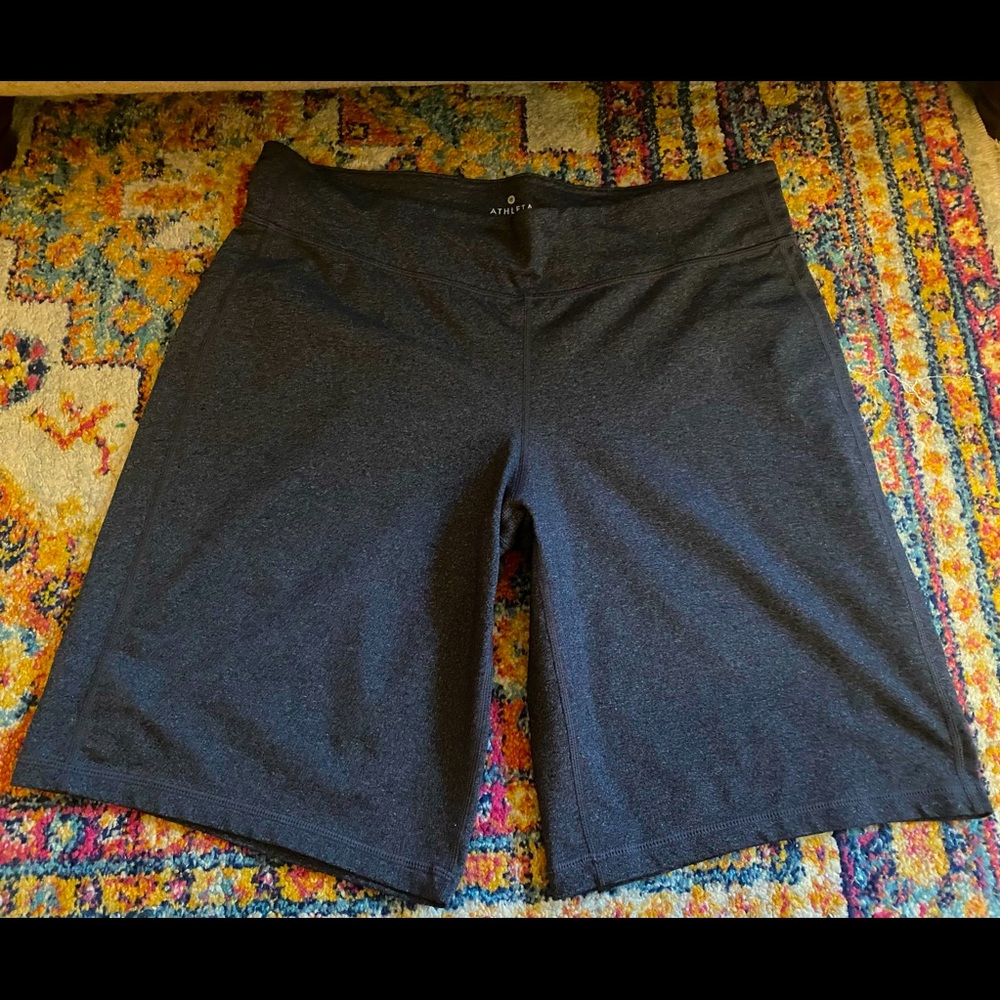 Athleta Biker Shorts - XL grey